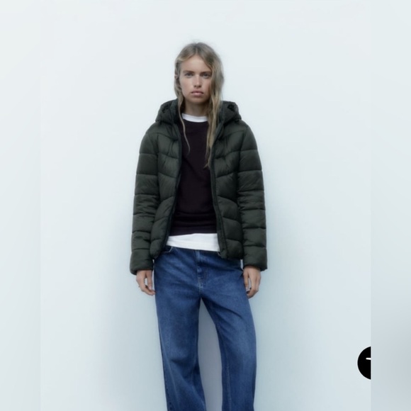 NWT Zara Puffer Jacket - Picture 1 of 8